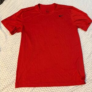 Nike Men's Bright Red Short Sleeve Tee